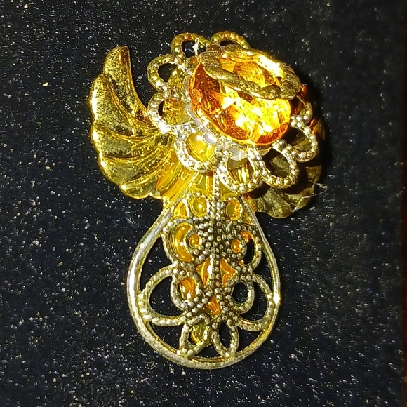 Angel pendant November birthstone - Picture 2 of 3